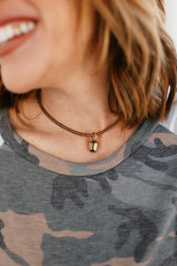 Tova Padme Necklace in Smokey