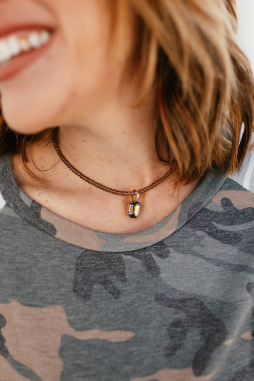 Tova Padme Necklace in Smokey