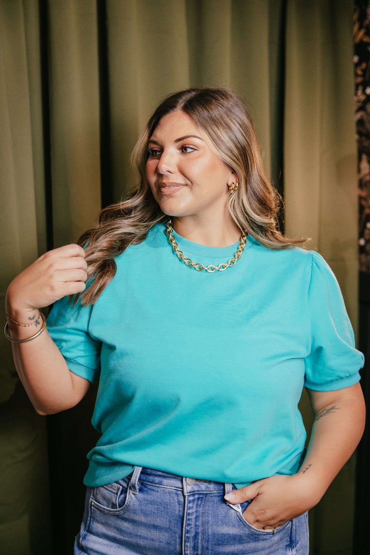 Better Together Top In Mint - Reg & Curvy