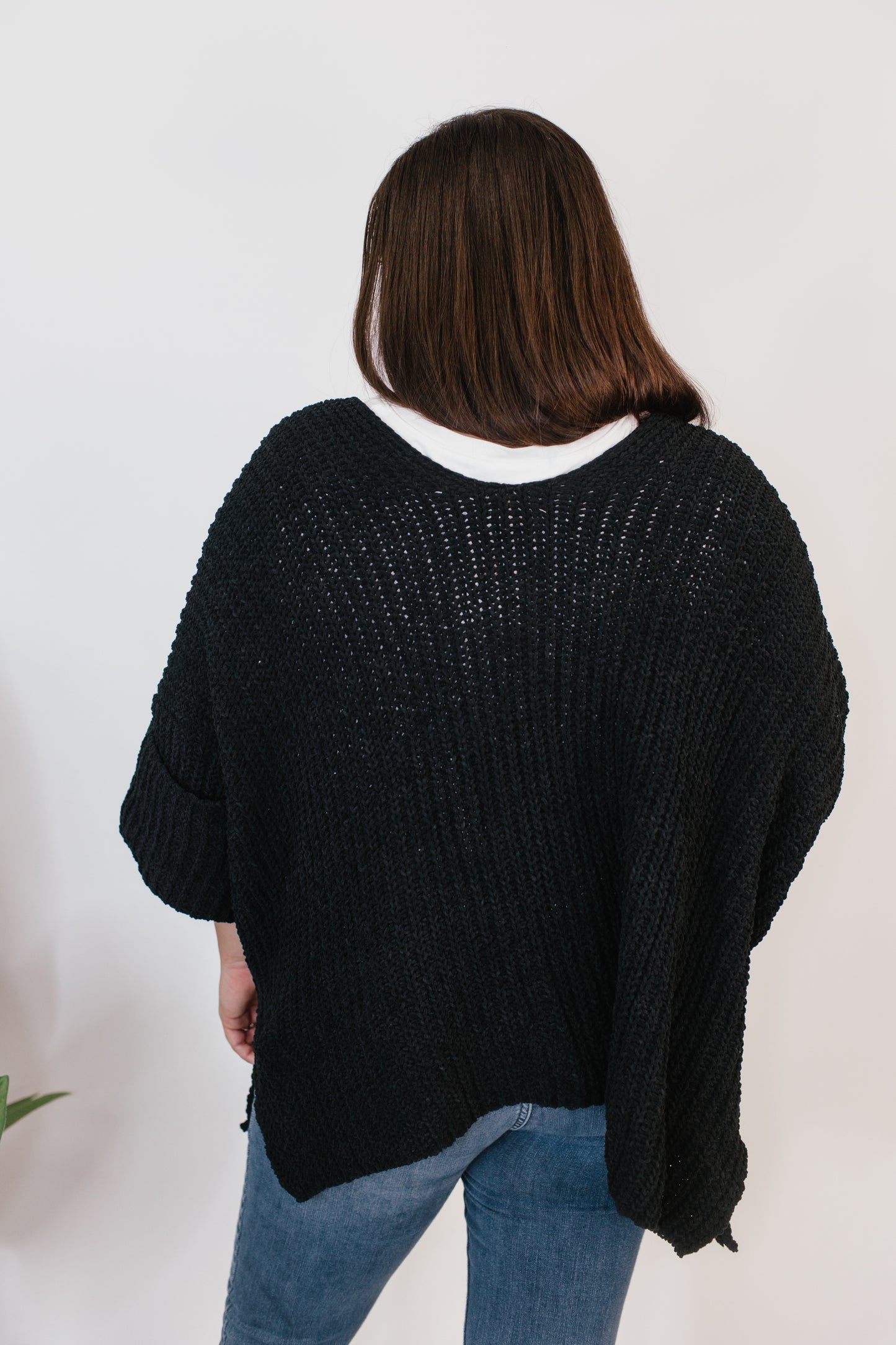 Wrap Me Up Cardigan In Black