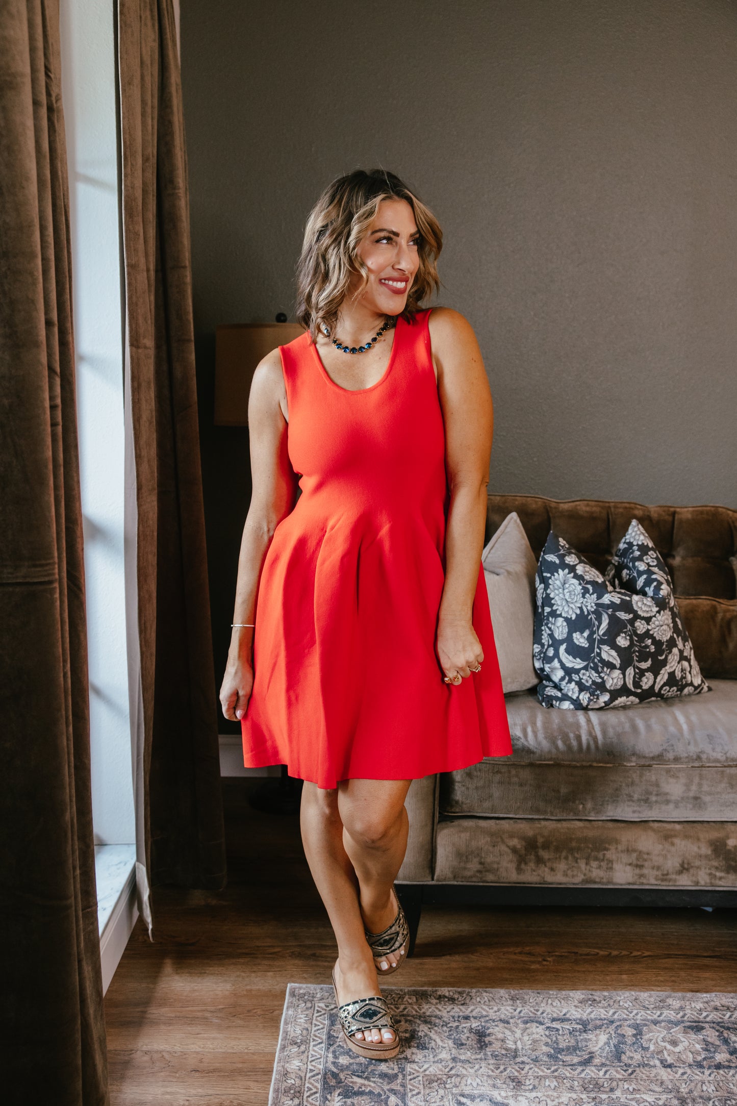 Scarlet Sunset Dress