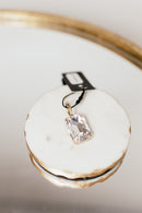 Tova Fort Worth Pendants - Big Rectangle Clear