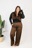 Elevate Everyday Pants In Brown - Reg & Curvy
