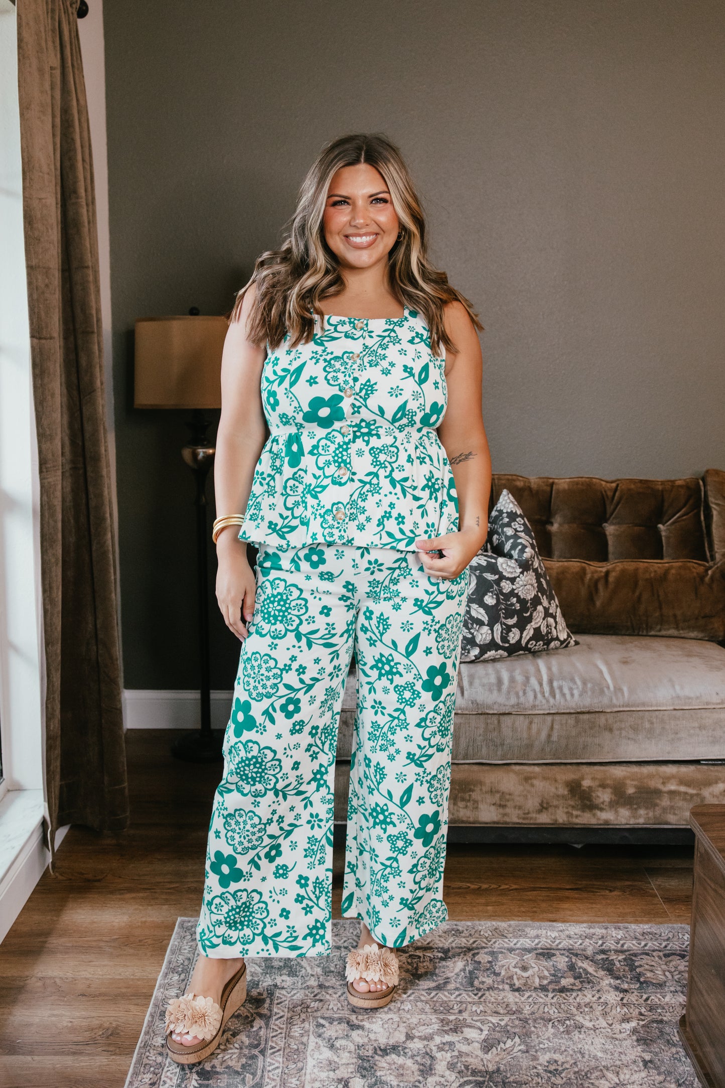 Floral Frenzy Top