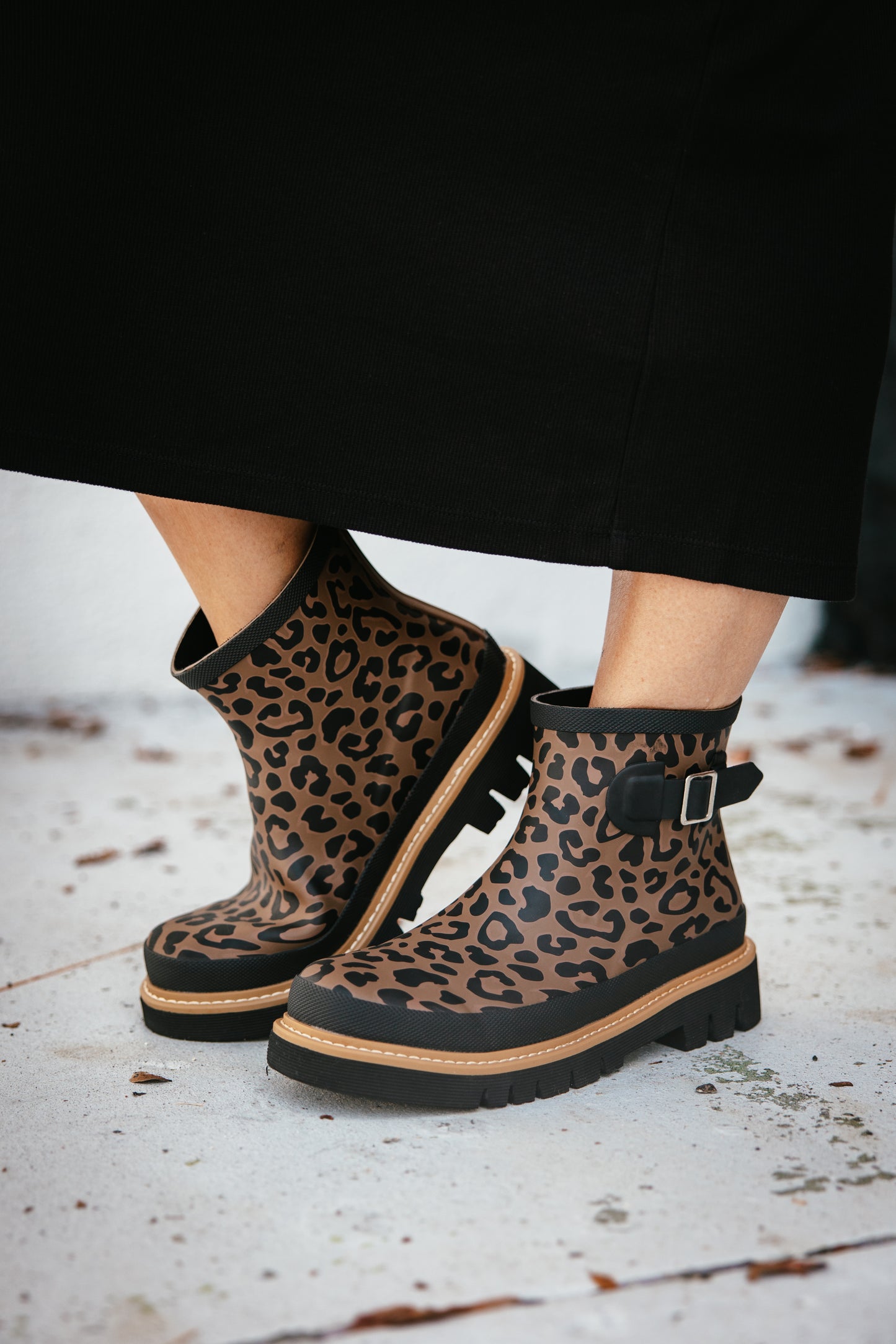 Corky's Leopard Drip Boots