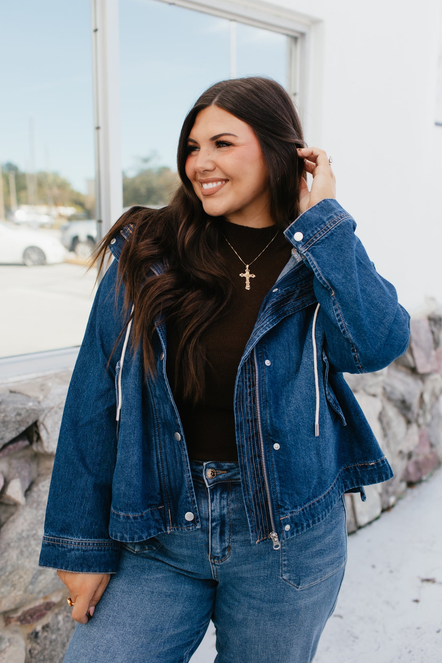 Layer Up Denim Jacket - Reg & Curvy