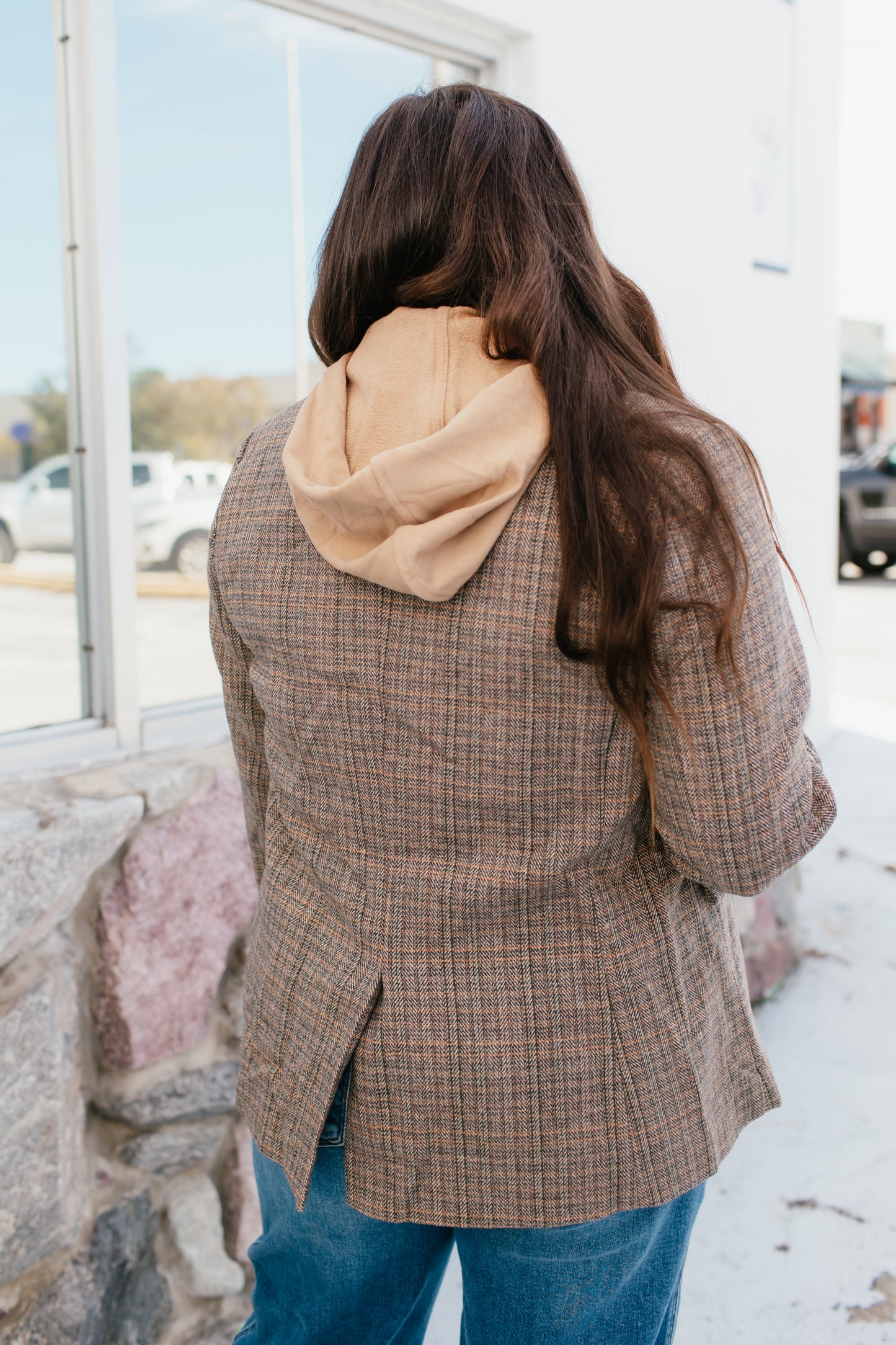 Street Smart Plaid Blazer