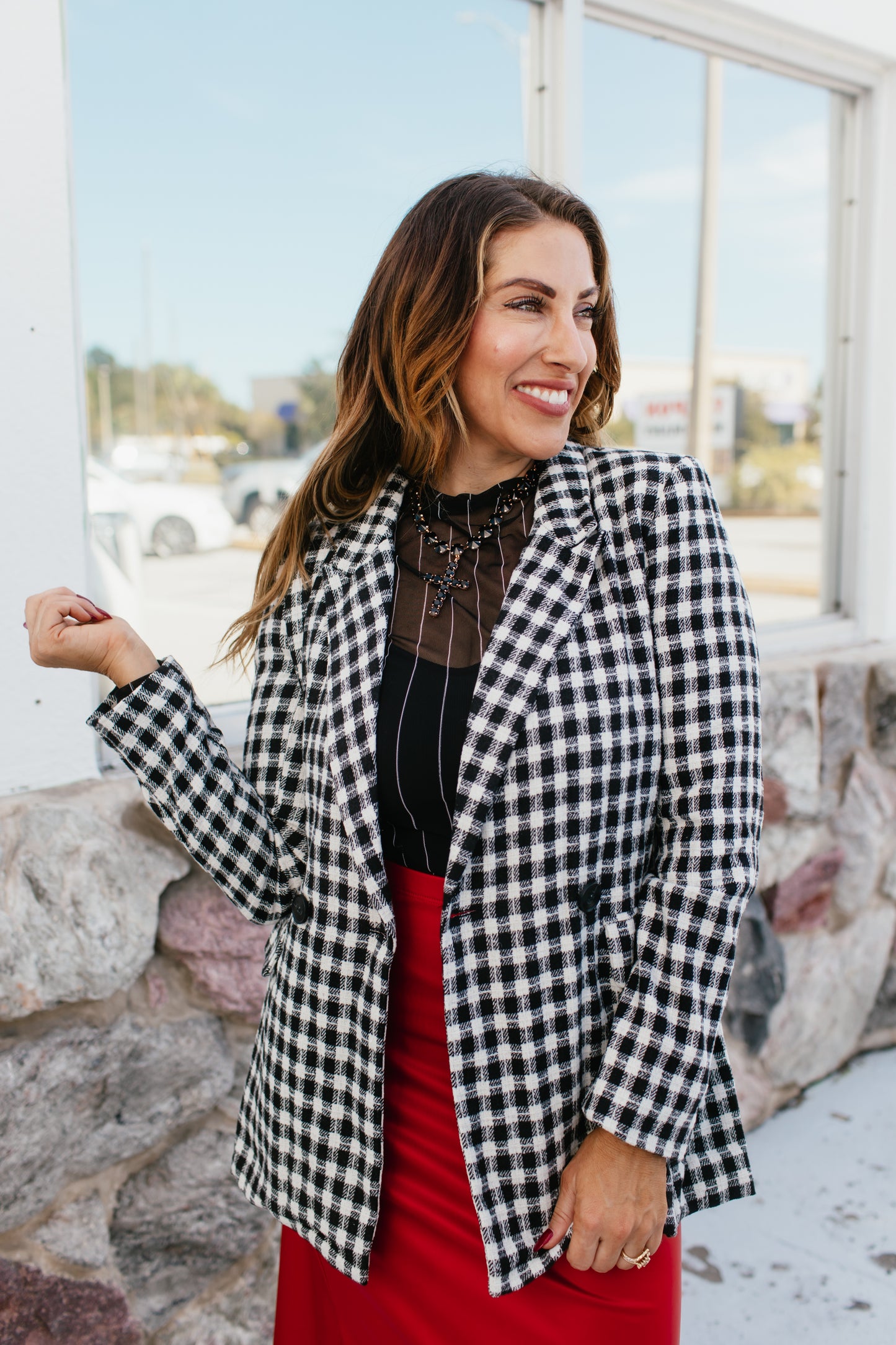Gridlocked Blazer