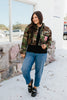 Combat Spark Camo Jacket In Floral
