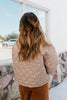 Dot to Trot Puffer Jacket in Mocha