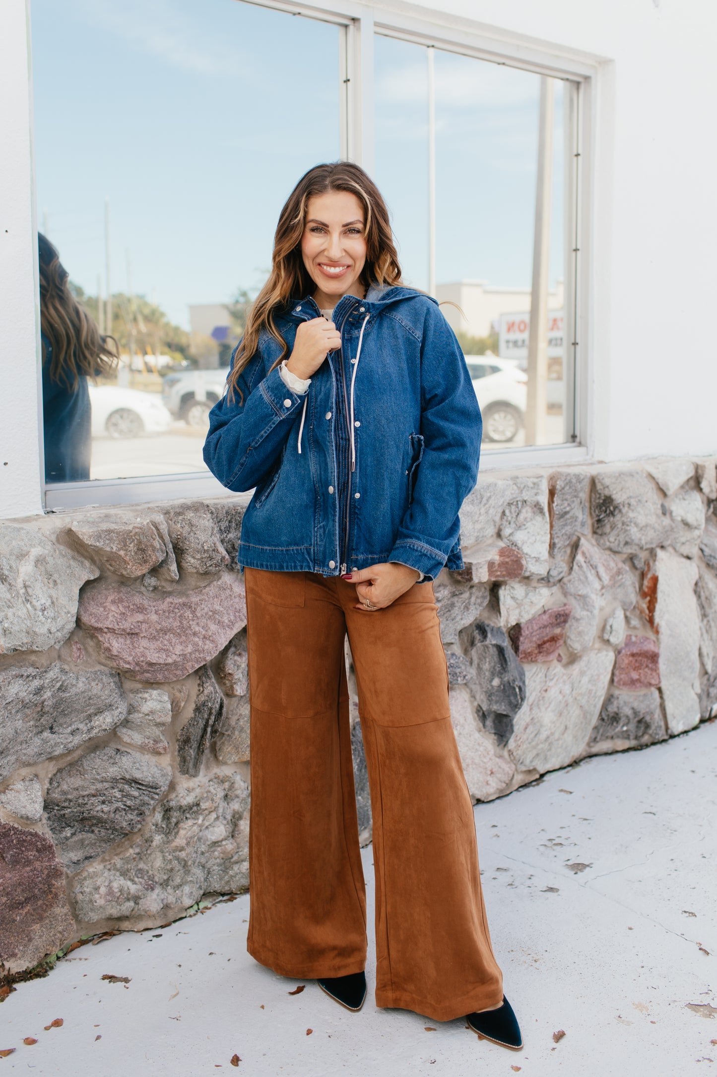 Layer Up Denim Jacket - Reg & Curvy