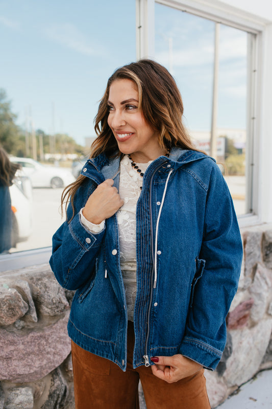 Layer Up Denim Jacket - Reg & Curvy