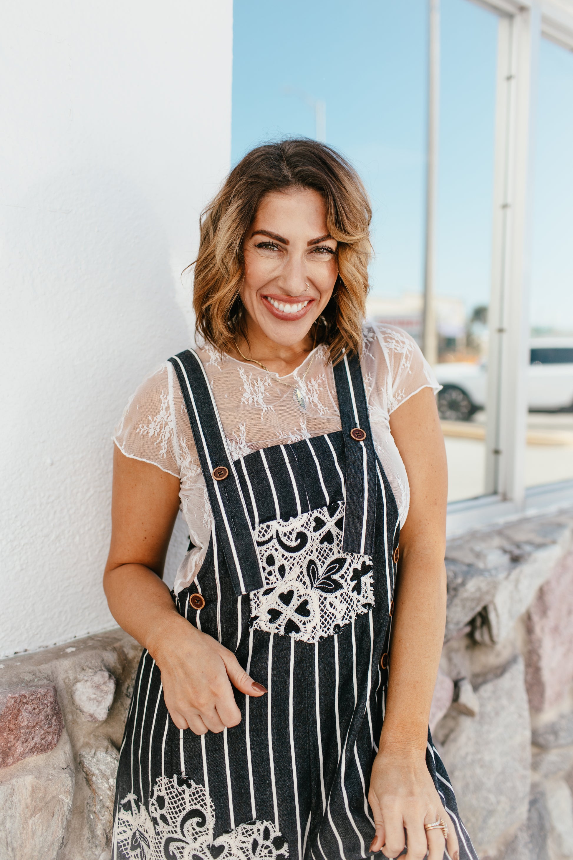 On The Line Overalls - Reg & Curvy