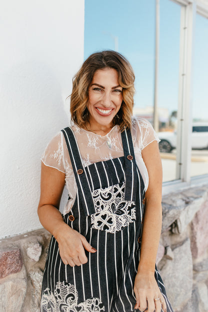 On The Line Overalls - Reg & Curvy