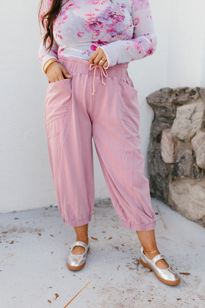 Making Me Blush Joggers - Reg & Curvy