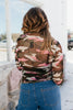 So Fetch Lux Layer Top In Camo - Reg & Curvy
