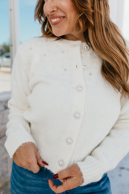 Pearl Kissed Cardigan