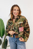 Combat Spark Camo Jacket In Floral