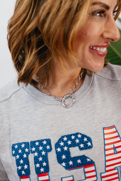 Scotty Necklace in Silver