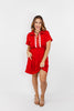 Zipped and Cinched Dress