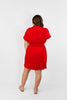 Zipped and Cinched Dress