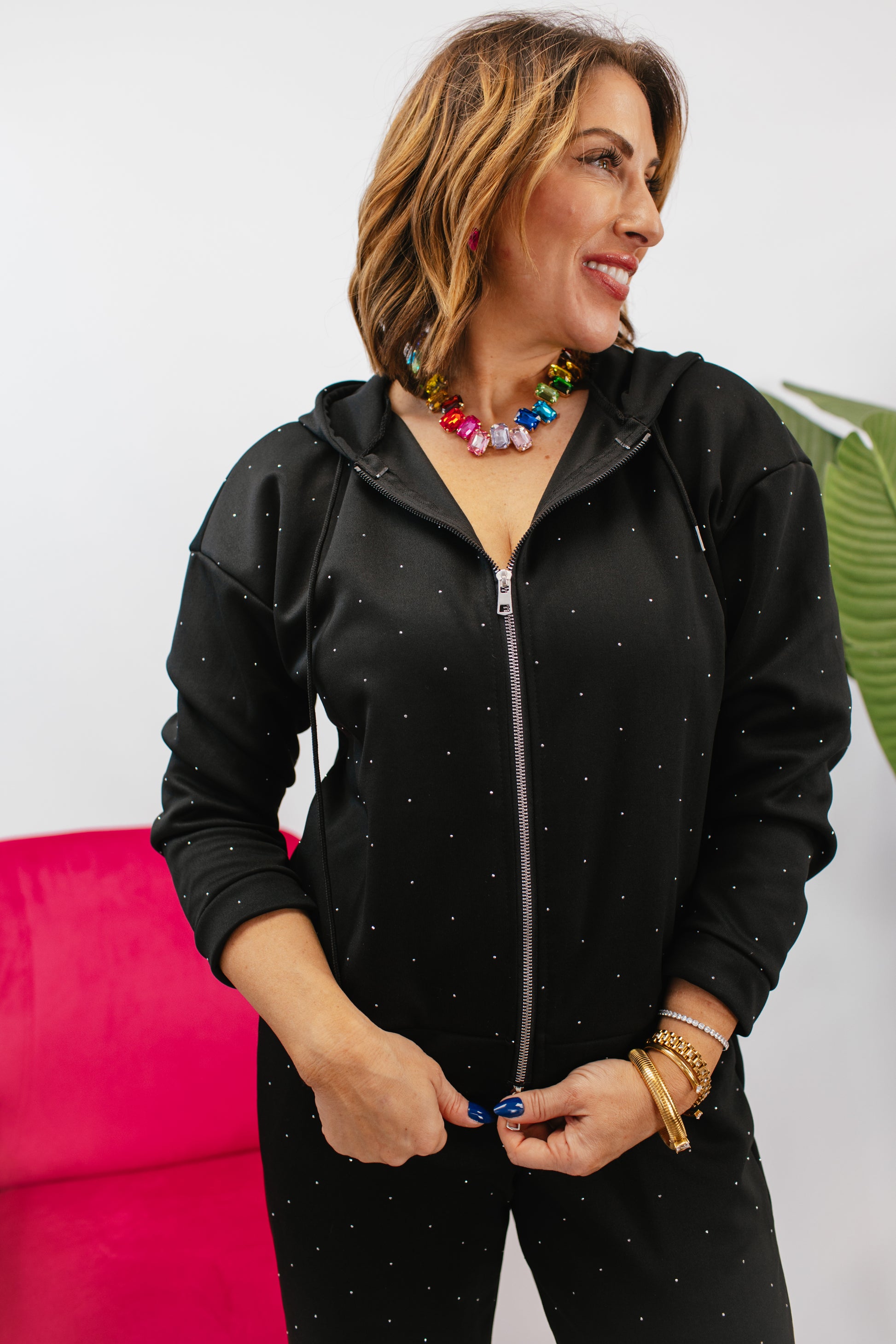 Blackout Jacket And Pants Set - Reg & Curvy