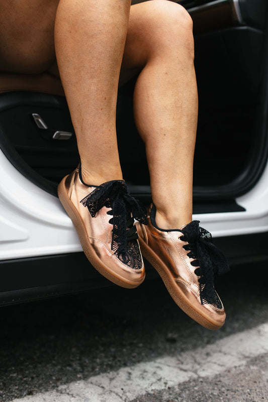 Midnight Rosé Custom Sneakers