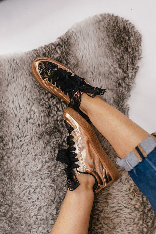 Midnight Rosé Custom Sneakers