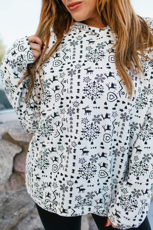 Tis The Season Hoodie In Holiday - Reg & Curvy
