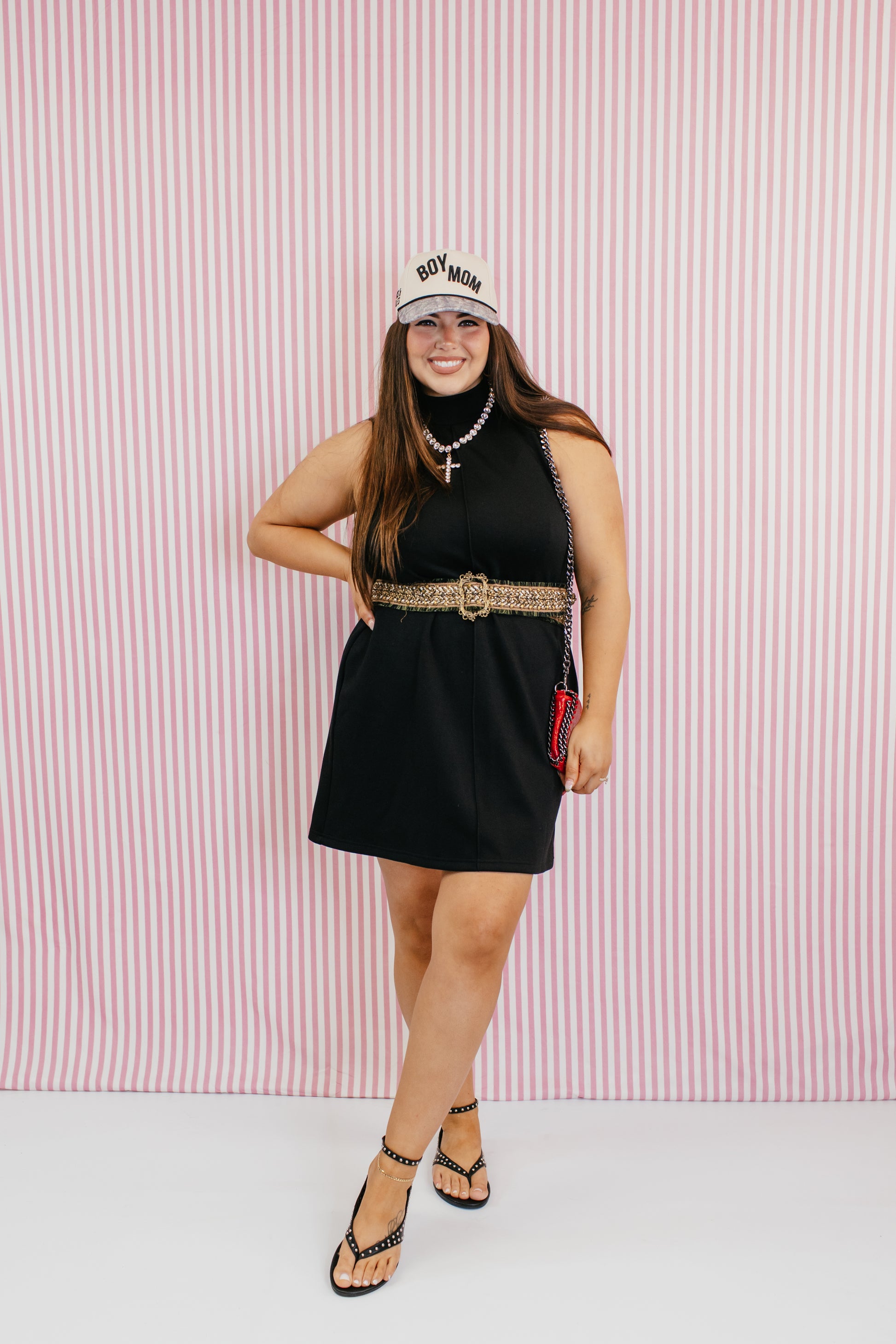 Fashion Icon Dress In Black