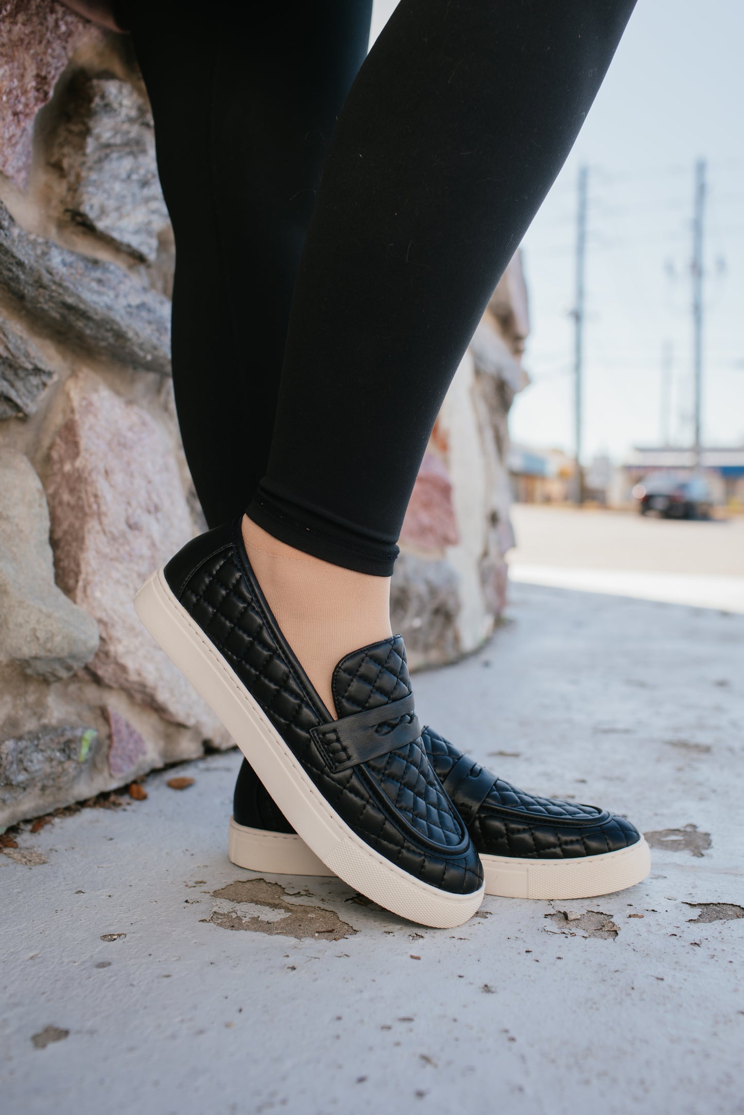 Corky's Black Quilty As Charged Shoes