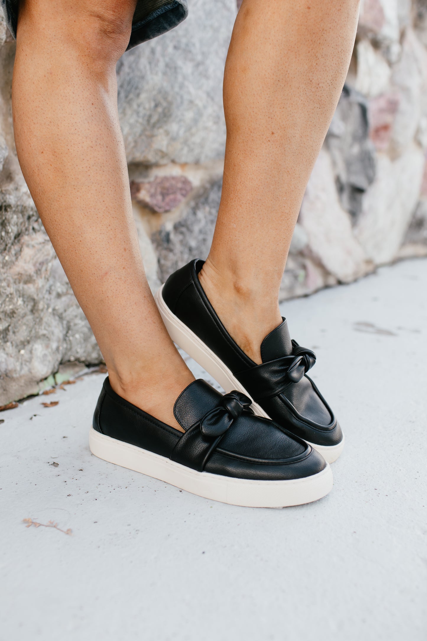 Corky's Black Why Knot Shoes