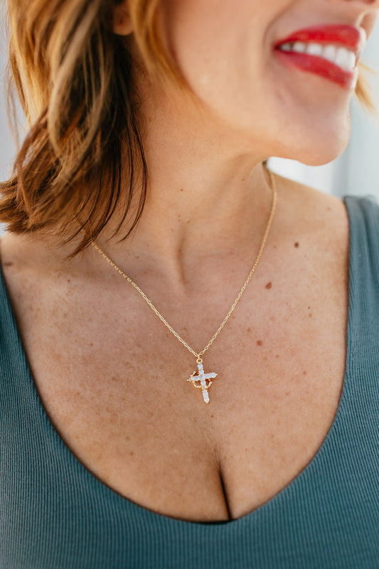Royal Faith Cross Necklace