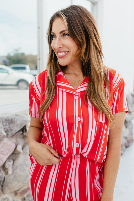 Lazy Sunday Pajama Top