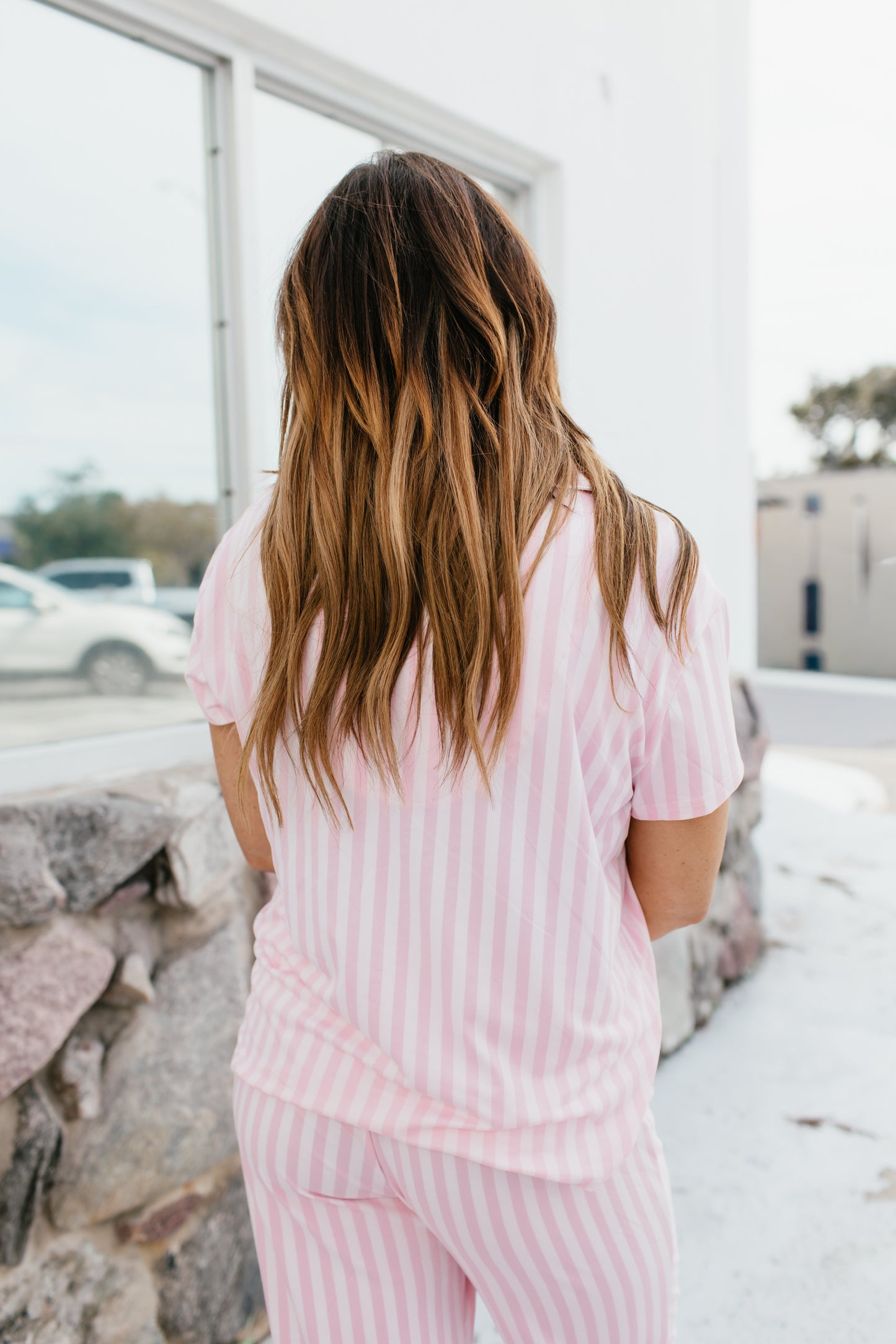 Let's Stay In Pajama Top