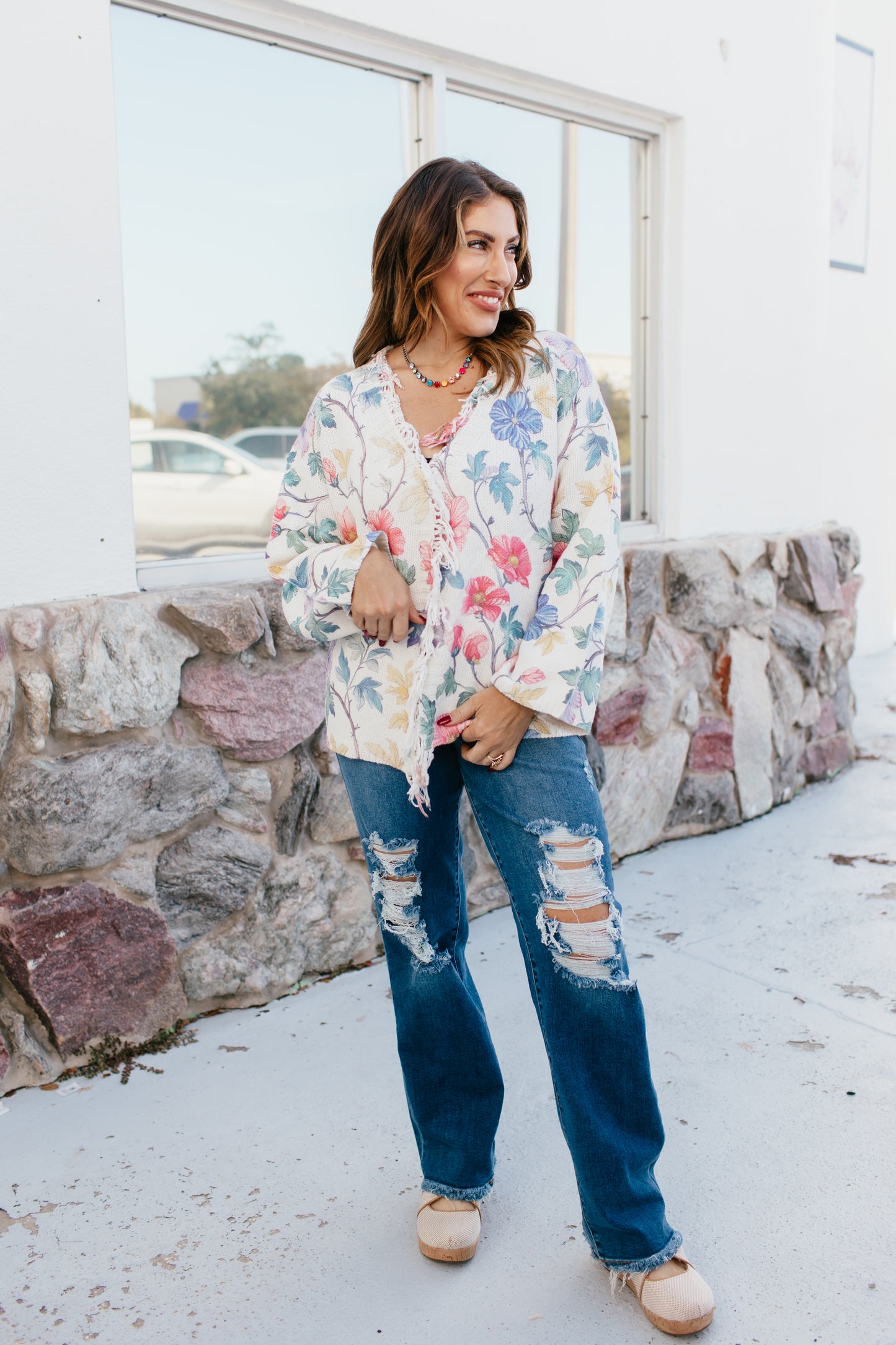 Petals & Lace Cardigan
