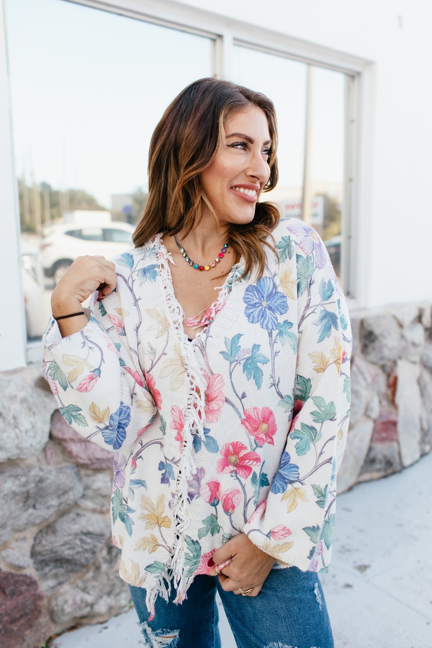 Petals & Lace Cardigan