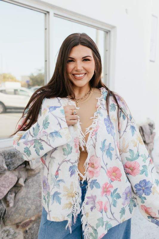 Petals & Lace Cardigan