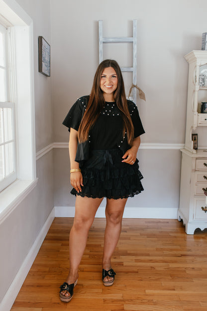Midnight Pearl Top