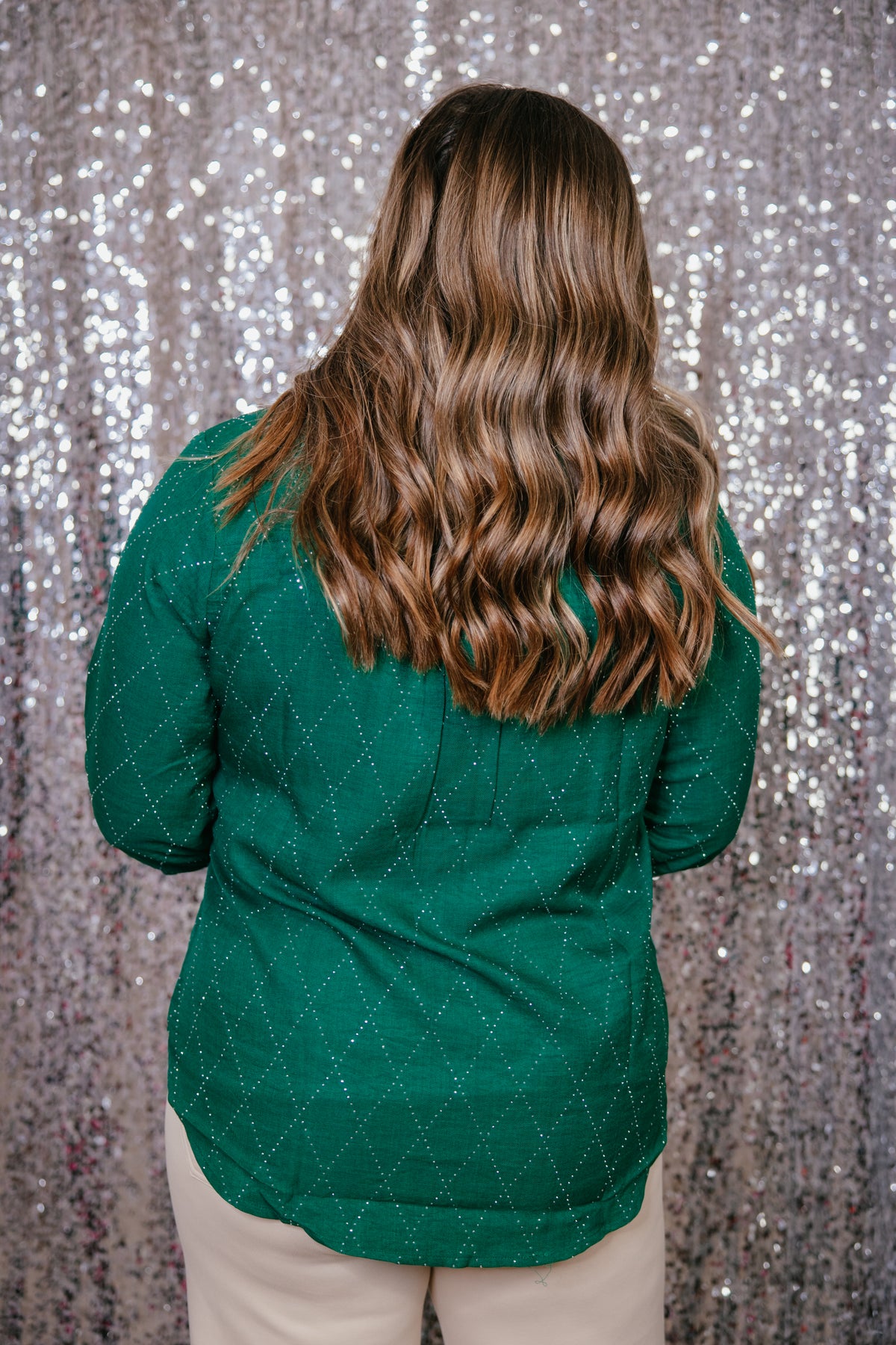 Lucky You Top In Dark Green - Reg & Curvy