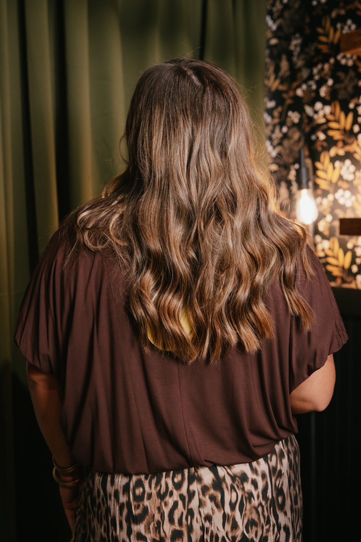 Softly Spoken Top In Brown
