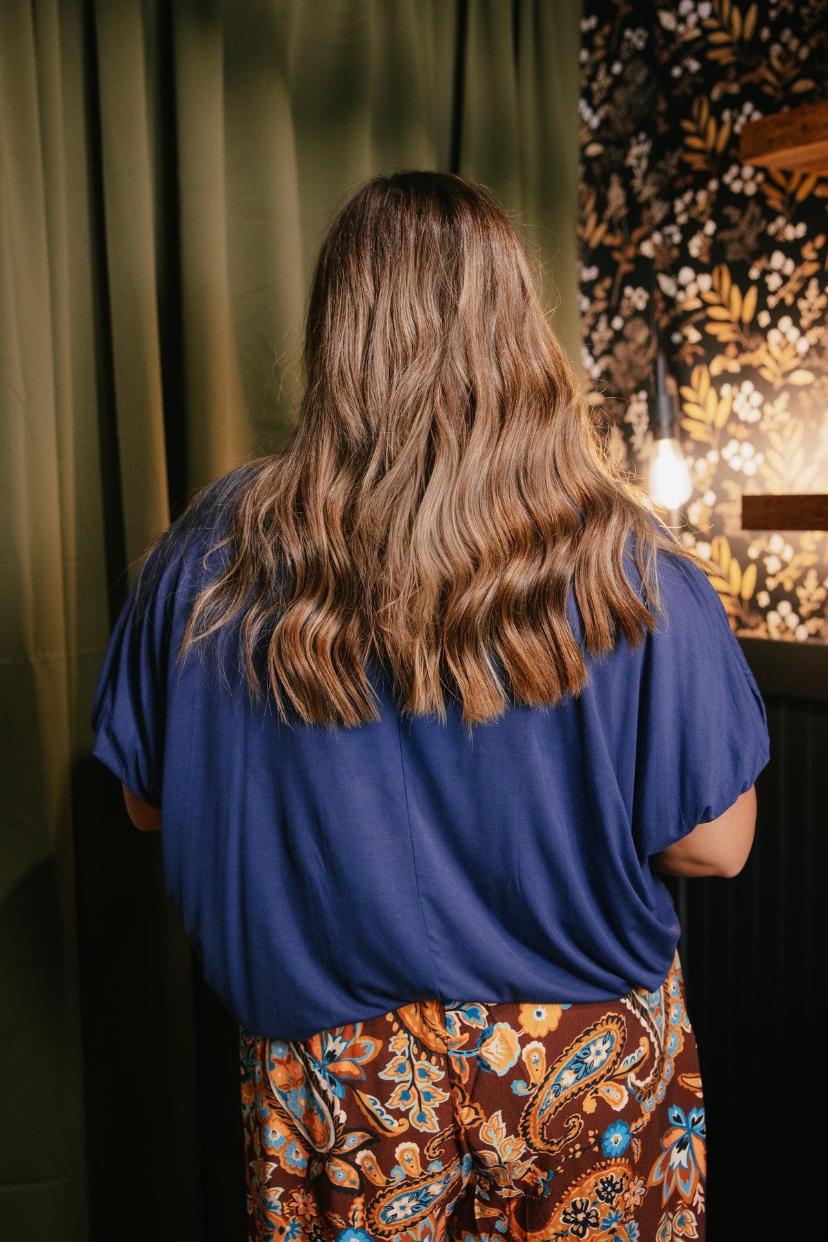 Softly Spoken Top In Navy