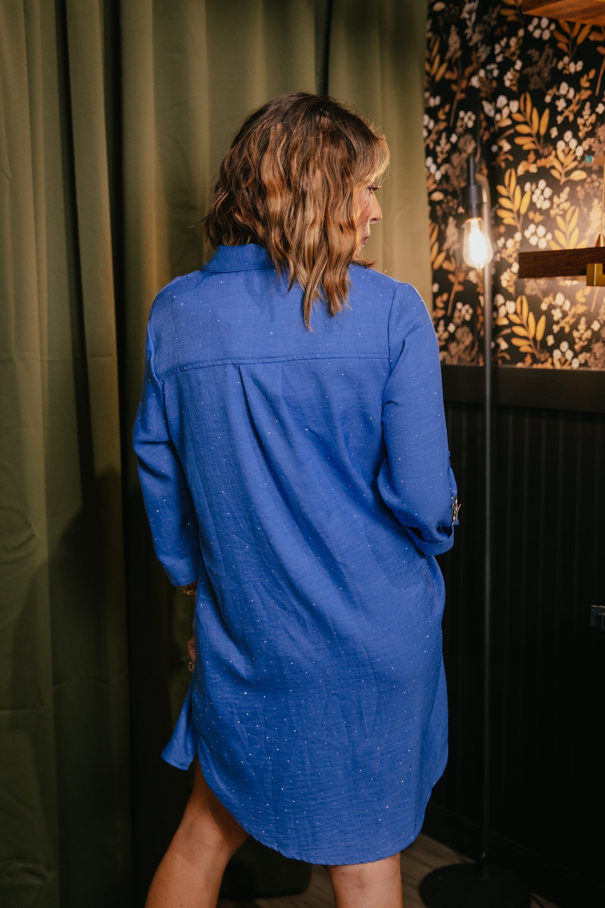 Make An Entrance Dress In Denim  - Reg & Curvy