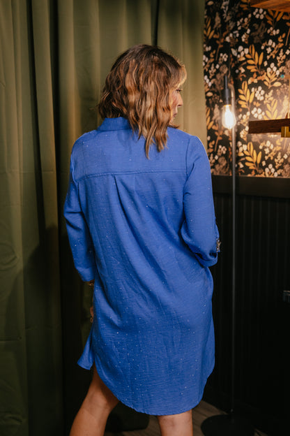 Make An Entrance Dress In Denim  - Reg & Curvy