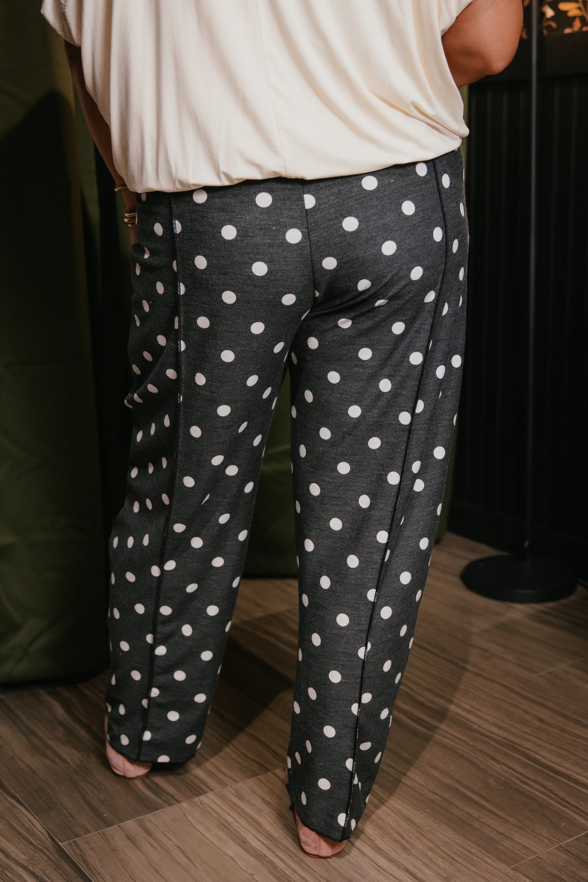 Casually Cool Pants In Polka Dot - Reg & Curvy