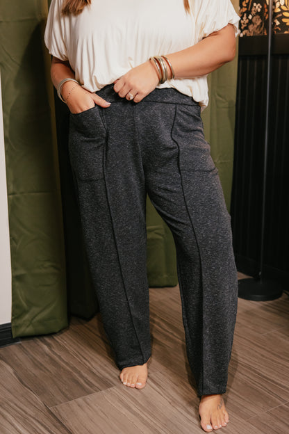 Casually Cool Pants In Salted Black - Reg & Curvy
