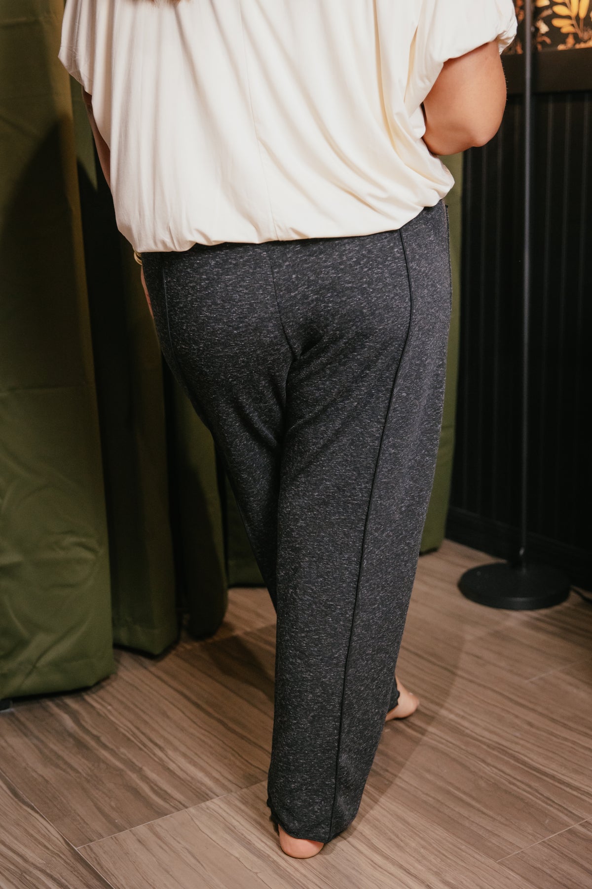 Casually Cool Pants In Salted Black - Reg & Curvy