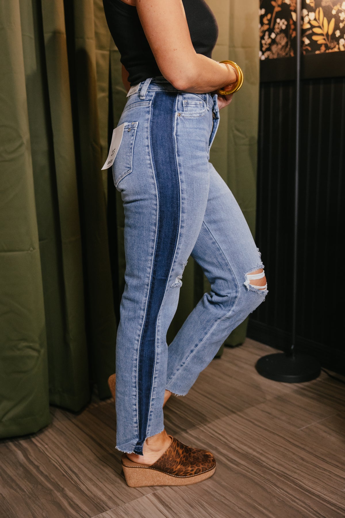 Mica Denim Split Decision Jeans