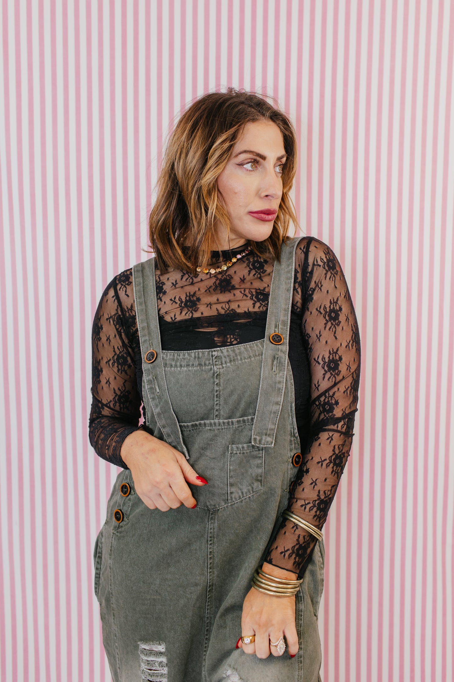 Olive You Always Overalls