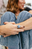 Tova Jacci Ring in Antique Silver Light Sapphire